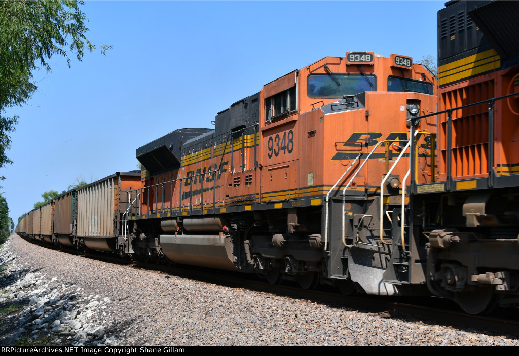 BNSF 9348 Roster shot.